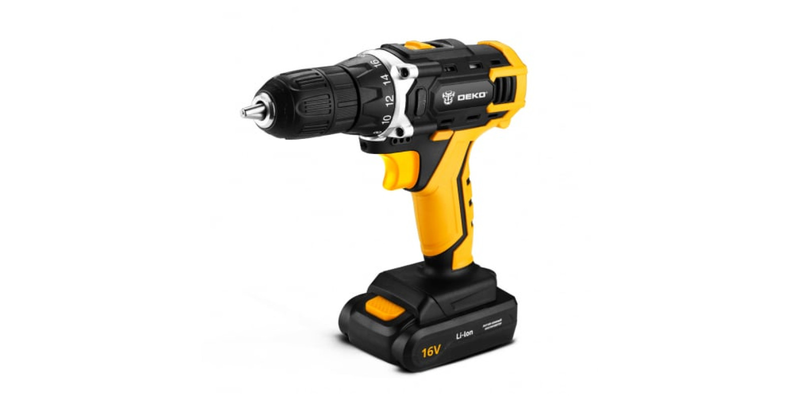 Аккумуляторная дрель DEKO DKCD16FU-Li 063-4098