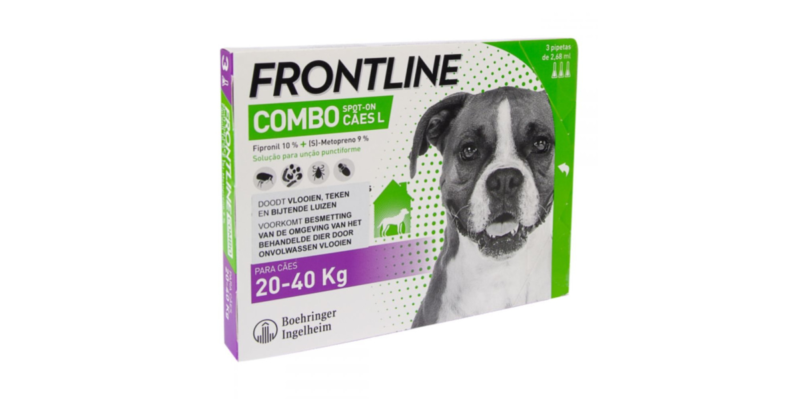 Frontline Combo Капли на холку для собак от 20 до 40 кг