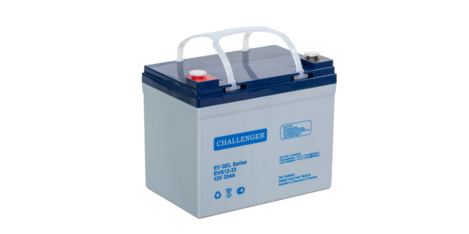 Аккумуляторная батарея Challenger EVG12-33 (12В, 33Ач)