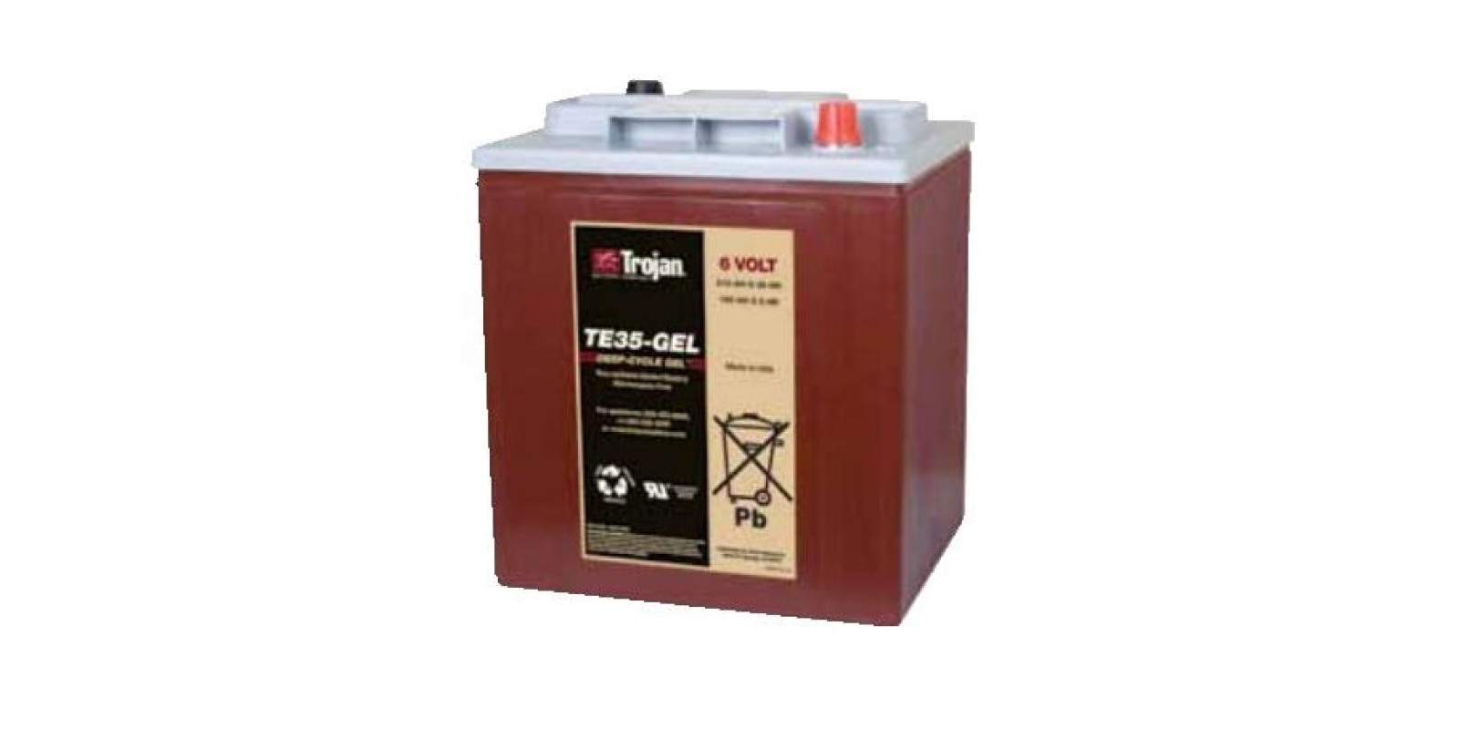 Акумуляторна батарея Trojan TE35-GEL (6В, 210Ач)