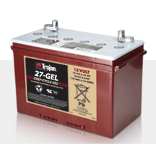  аккумуляторная батарея trojan 27-gel (12в, 91ач) аккумуляторы и ибп 55241 1
