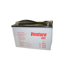 аккумуляторная батарея ventura vg12-100 (12в, 100ач) аккумуляторы и ибп 55238 1