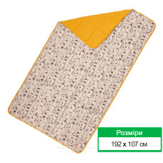 Ковдра Kelty Bestie Blanket (Sunflower/Aspen Eyes)