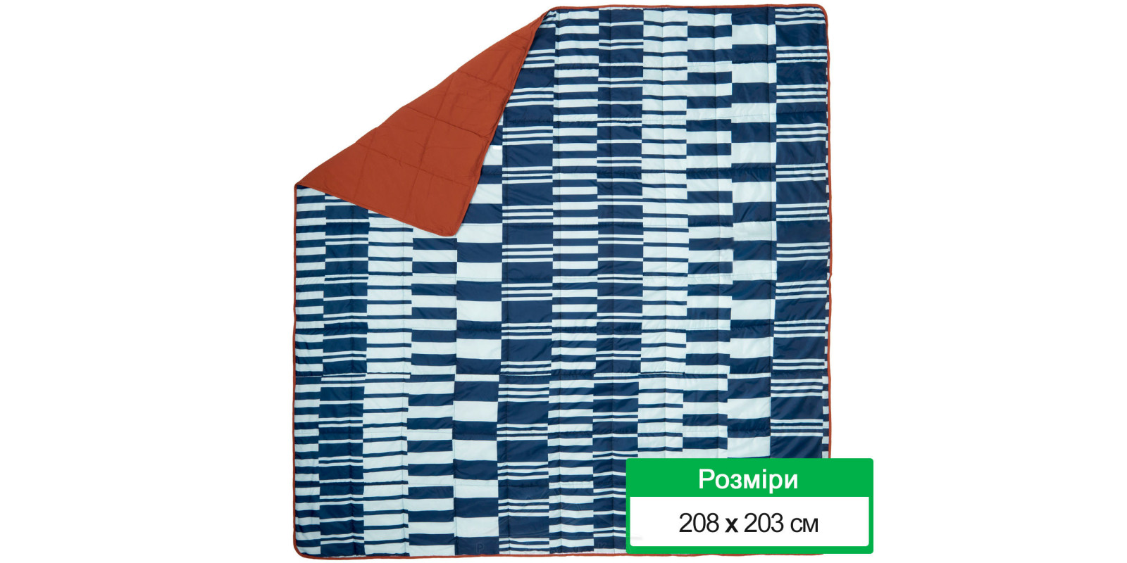 Одеяло Kelty Biggie Blanket (Gingerbread Retro/Stripes)