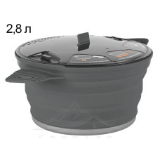 Каструля Sea to Summit X-Pot (Grey), 2,8 л