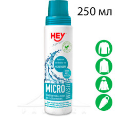 Засіб для прання флісу та мікрофібри HEY SPORT Micro Wash, 250 мл Засіб для прання флісу та мікрофібри HEY SPORT Micro Wash, 250 мл