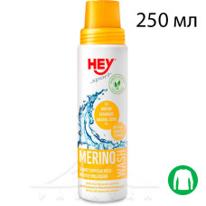 Засіб для прання термобілизни HEY SPORT Merino Wash, 250 мл Засіб для прання термобілизни HEY SPORT Merino Wash, 250 мл