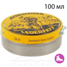 Просочення для шкіряного взуття HEY SPORT Bergsteiger-Lederfett Farblos, 100 мл