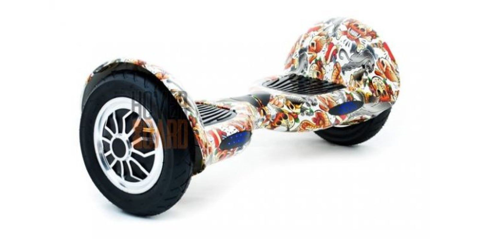 Гироскутер Smartway U8 Allroad Pro + App 10 Old School Tattoo