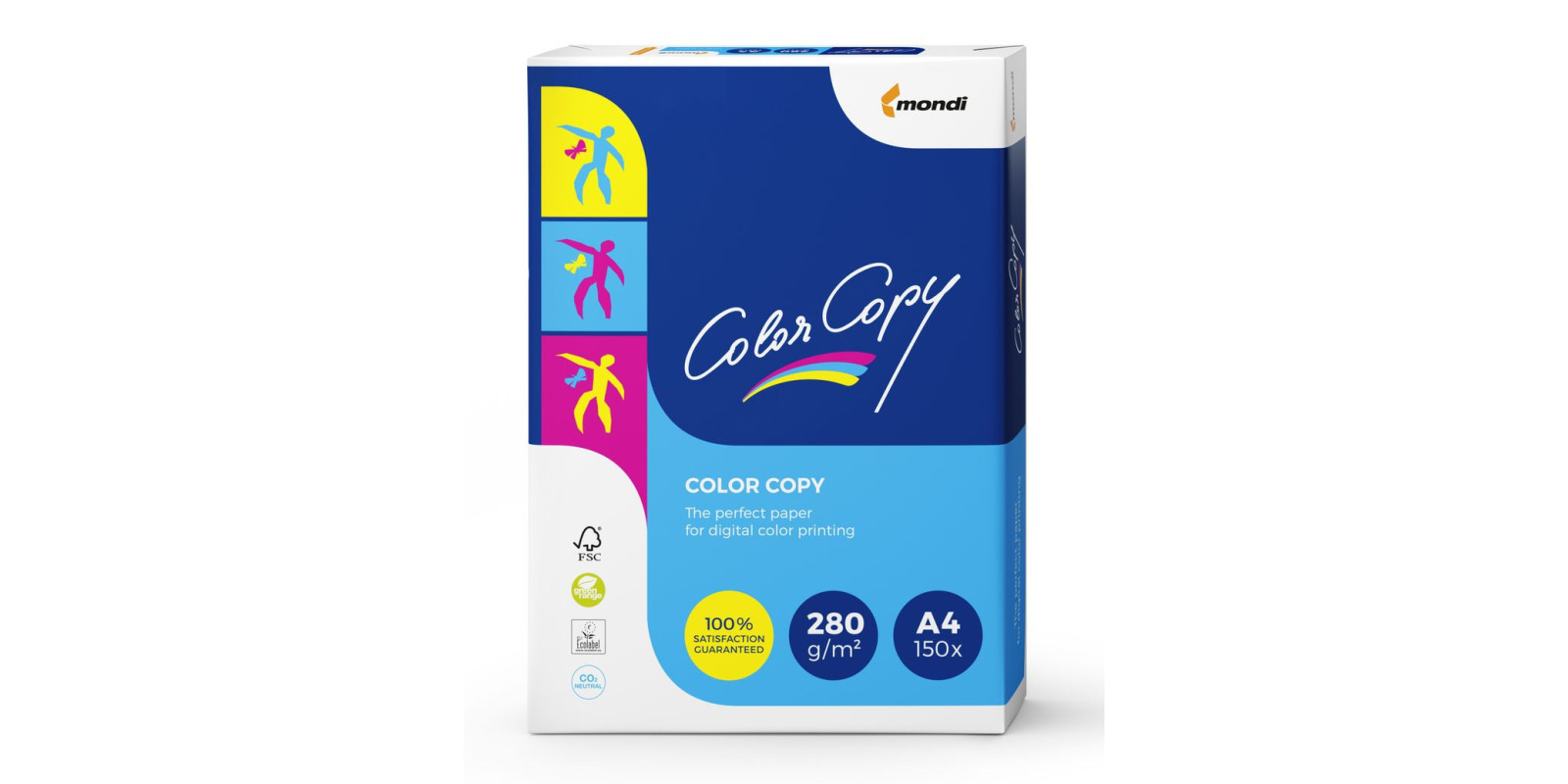 Бумага Color Copy А4 280 г/м2 150л Mondi A4.280.CC