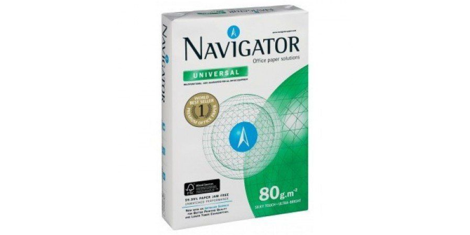 Бумага Navigator А4 80 г/м2 500 листов класс A A4.80.Navigator