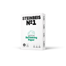 Бумага для офиса A4 80 г/м2 500 листов Steinbeis 1 ISO70 СІЕ55 Ecology Paper