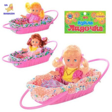 Кукла Лидочка в корзинке