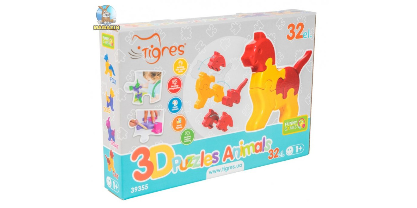 Игрушка 3D пазлы 
