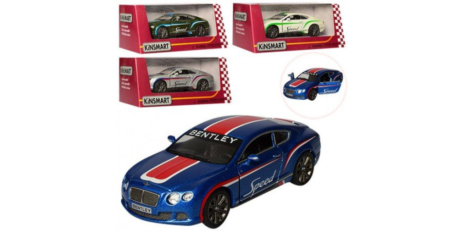 Машина коллекционная Bentley Continental GT Speed