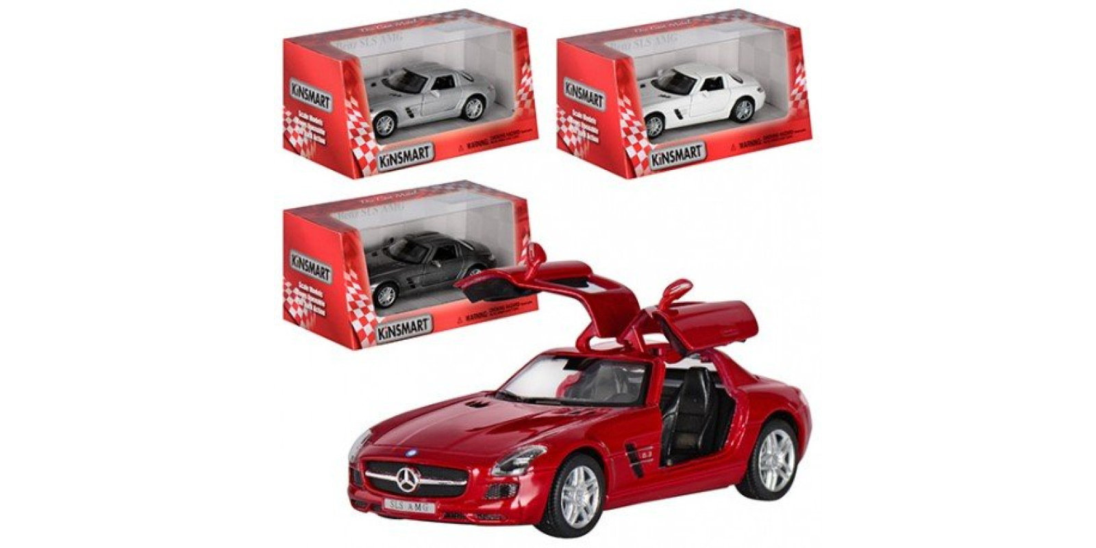 Колекційна машинка MERCEDES-BENZ SLS AMG
