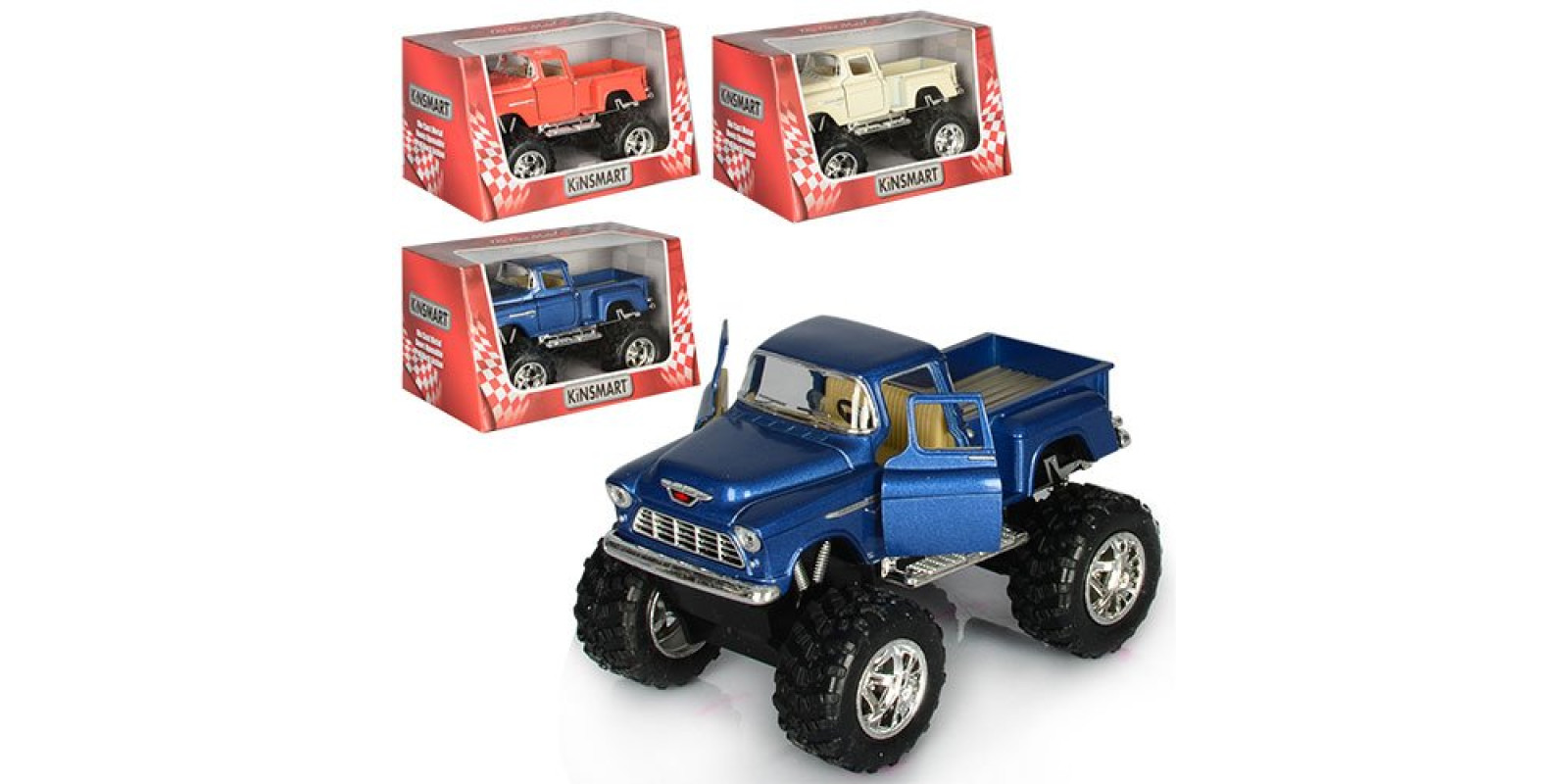 Коллекционная машинка CHEVY STEPSIDE PICK UP OFF ROAD 1955 Коллекционная машинка CHEVY STEPSIDE PICK UP OFF ROAD 1955