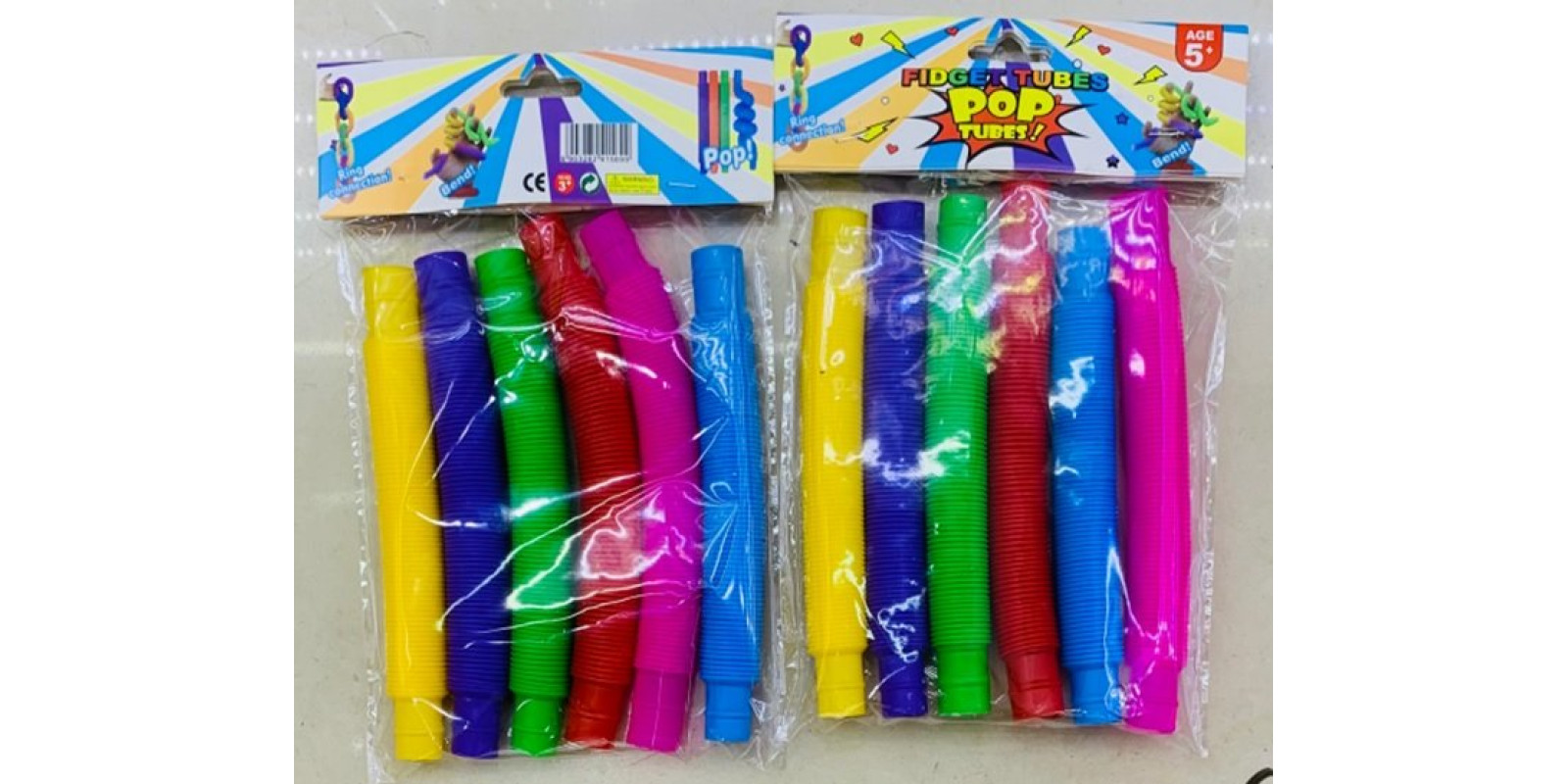Игрушка Pop Tube, набор 6шт