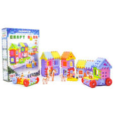 Конструктор Craft Blok 157 элементов с наклейками