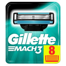 Gillette Касети для гоління Mach 3 - 8 шт (3014260243548)