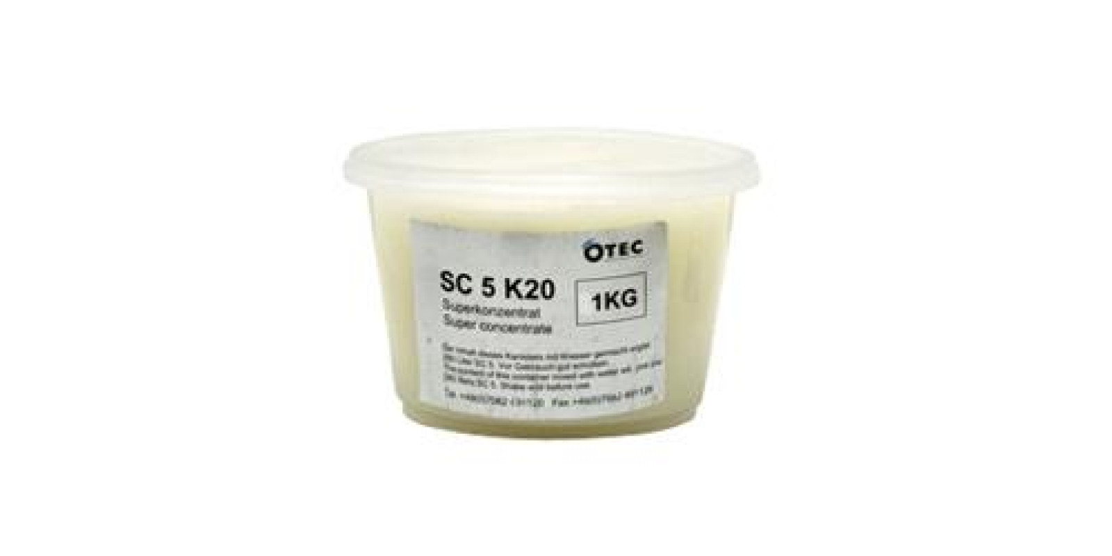 Шампунь OTEC SC5 K20 д/галтовок концентрат универсальный (уп.1 кг)