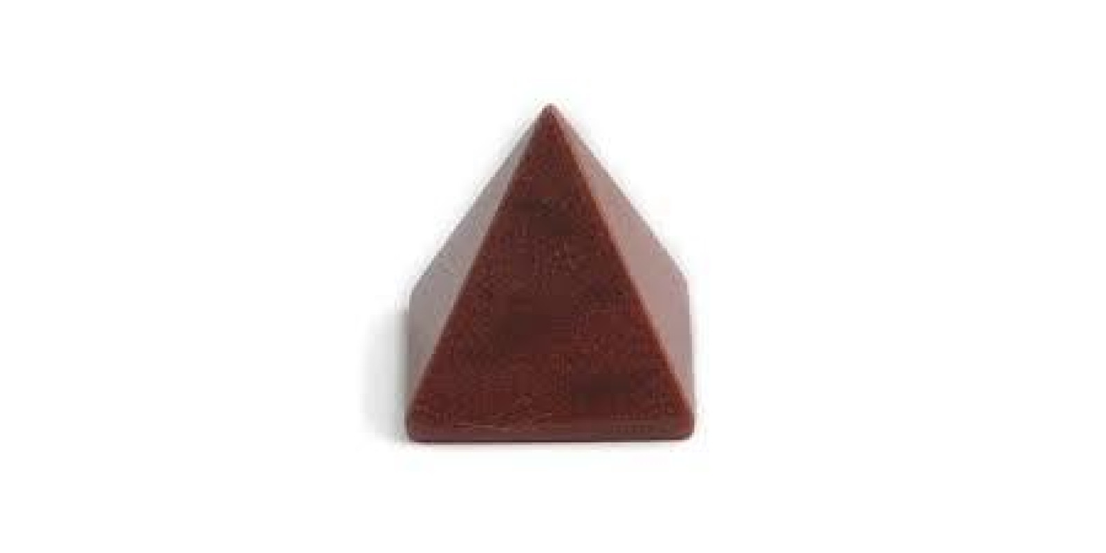 Наполнитель для галтовки PYRAMID PL-M - 10 x 10 пластик красный пирамида