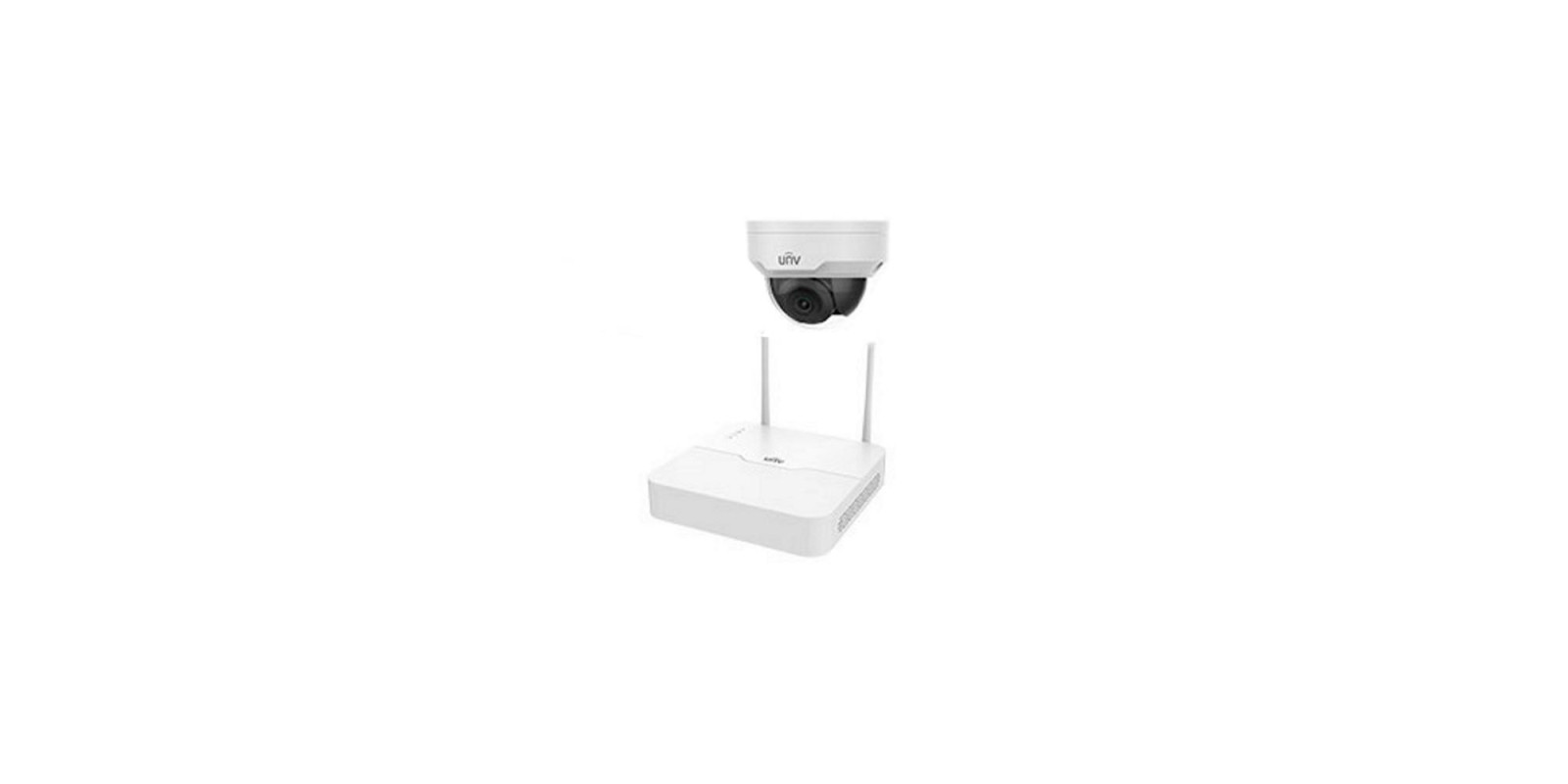 Комплект відеоспостереження IP Uniview KIT/NVR301-04LB-W/1*322SR3-VSF28W-D