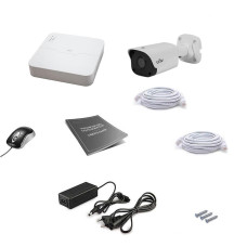 Комплект IP відеоспостереження Uniview 1OUT 4MEGA Комплект IP відеоспостереження Uniview 1OUT 4MEGA