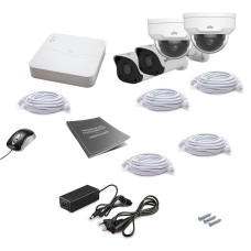 Комплект IP відеоспостереження Uniview 4MIX 4MEGA