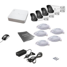 Комплект IP відеоспостереження Uniview 4OUT 2MEGA Комплект IP відеоспостереження Uniview 4OUT 2MEGA