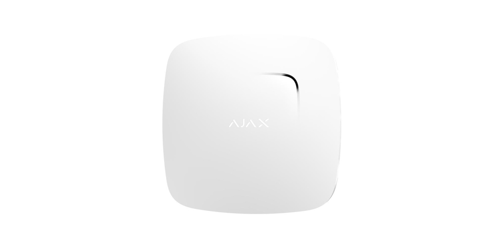 Бездротовий датчик детектування диму Ajax FireProtect білий