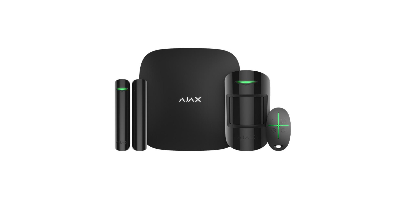 Комплект сигнализации Ajax StarterKit Plus черный