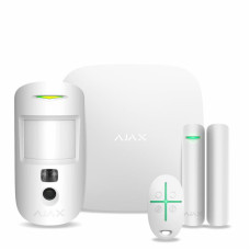Комплект охоронної сигналізації Ajax StarterKit Cam Plus White Комплект охоронної сигналізації Ajax StarterKit Cam Plus White