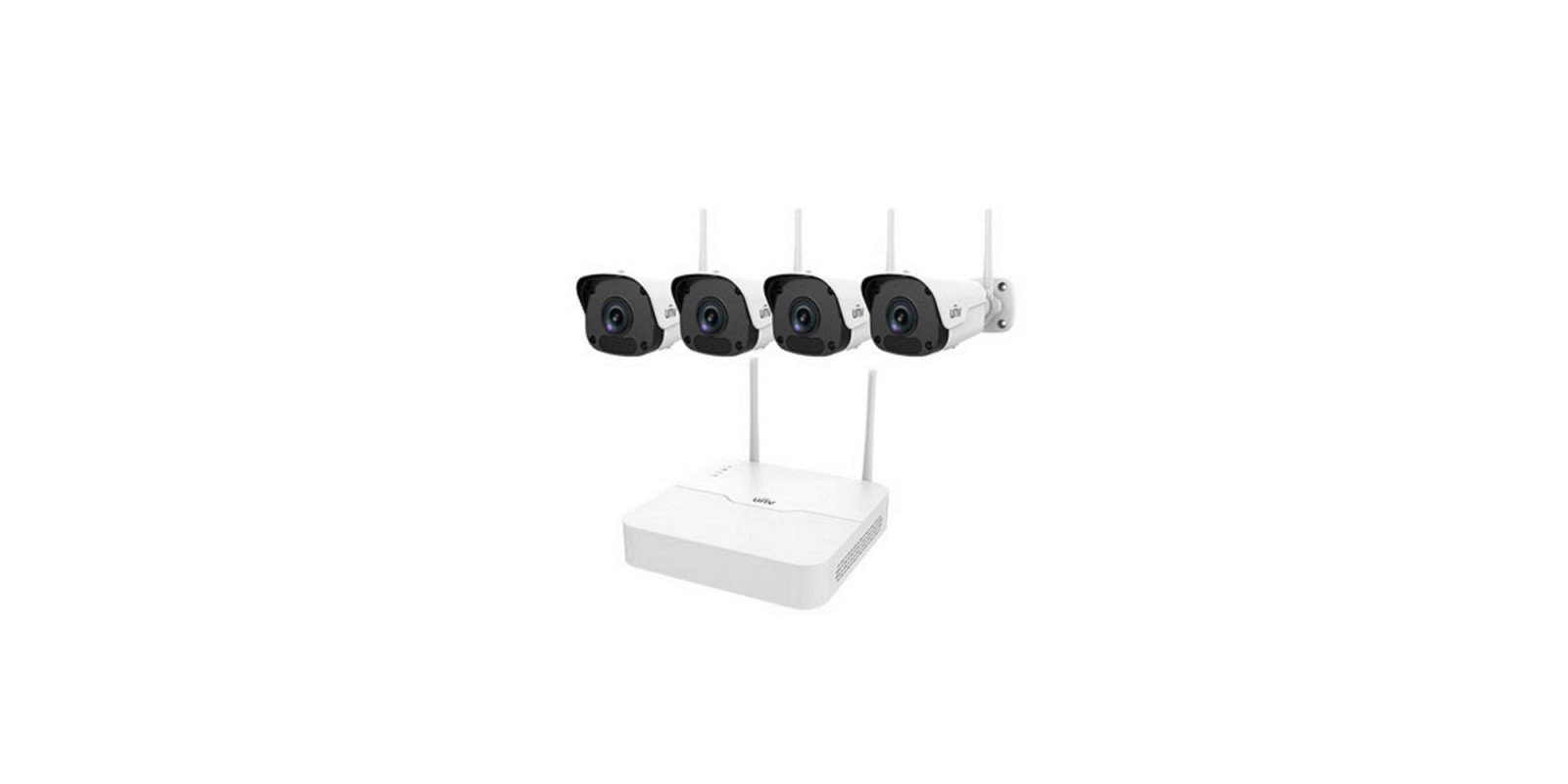 Комплект видеонаблюдения IP Uniview KIT/NVR301-04LB-W/4*2122SR3-F40W-D