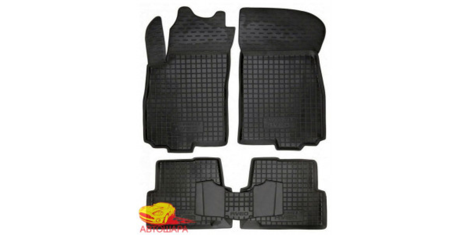 Коврики резиновые CHEVROLET Aveo (2011-2020) - AVTO-Gumm