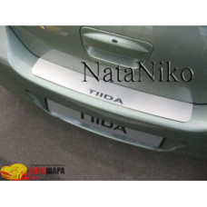 Накладки на бампер NISSAN TIIDA 4D 2007- NataNiko Накладки на бампер NISSAN TIIDA 4D 2007- NataNiko