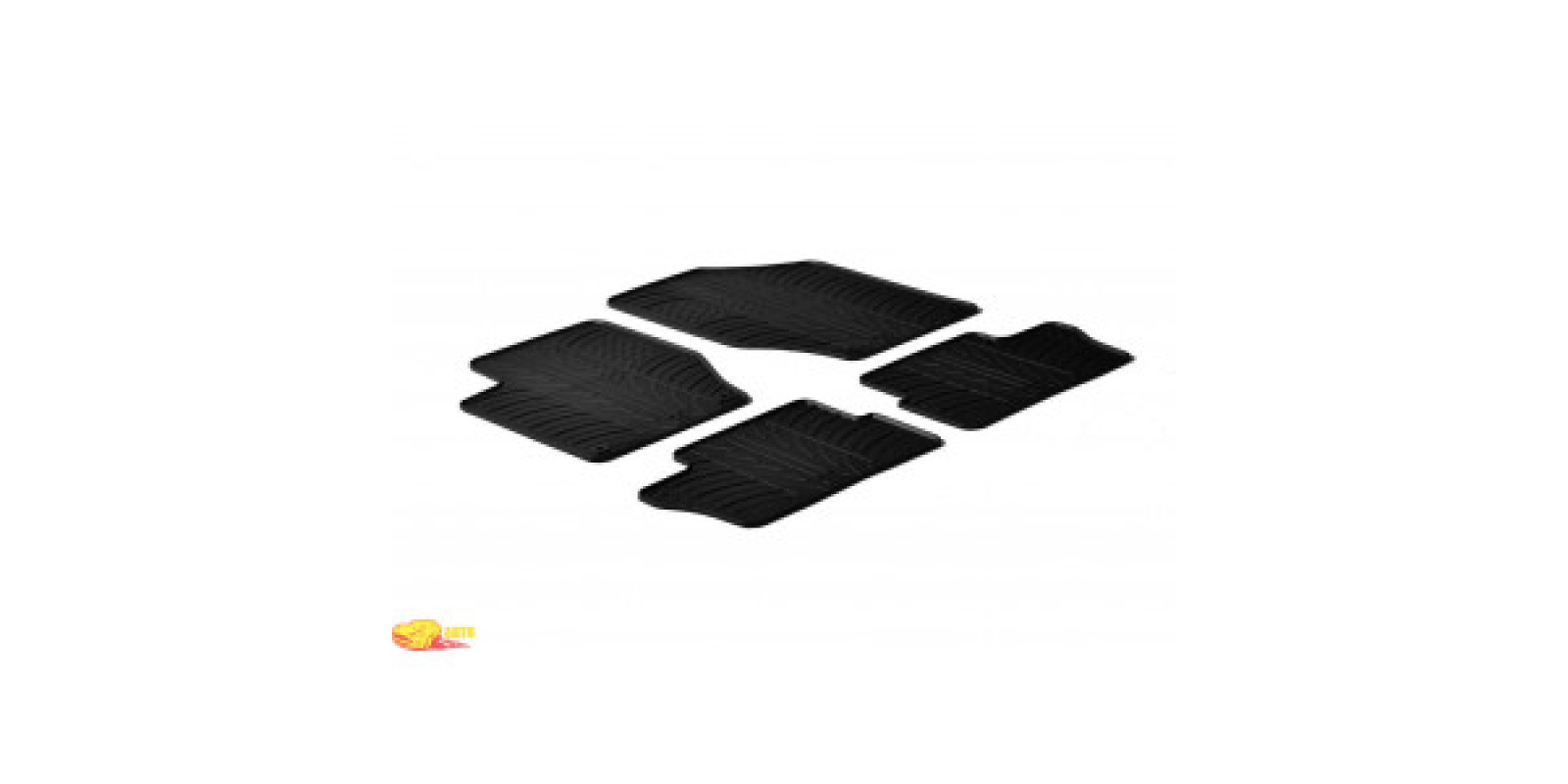 Резиновые коврики Gledring для Peugeot 307 2001-2008