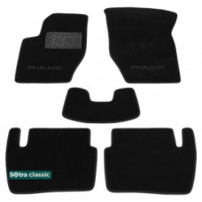 Двухслойные коврики Peugeot 307 (хэтчбек) 2001-2008 - Classic 7mm Black Sotra Двухслойные коврики Peugeot 307 (хэтчбек) 2001-2008 - Classic 7mm Black Sotra
