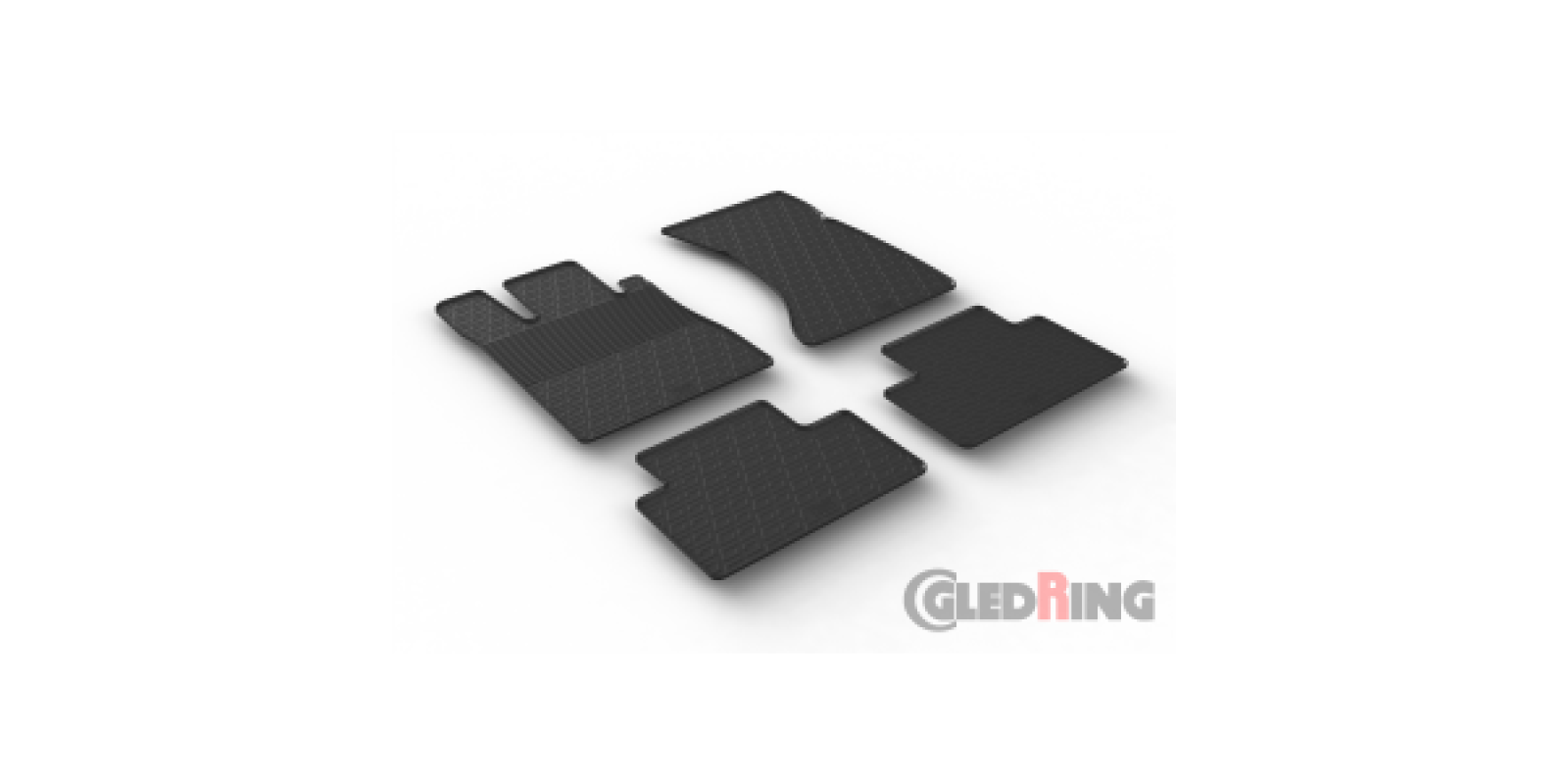Резиновые коврики Gledring для Mercedes-Benz S-Class (W220) 1998-2005 Резиновые коврики Gledring для Mercedes-Benz S-Class (W220) 1998-2005