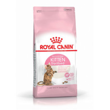Сухой корм для котов Royal Canin Kitten Sterilised 2 кг + плед и миска