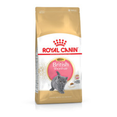 Сухой корм для котов Royal Canin British Shorthair Kitten 2 кг + плед и миска