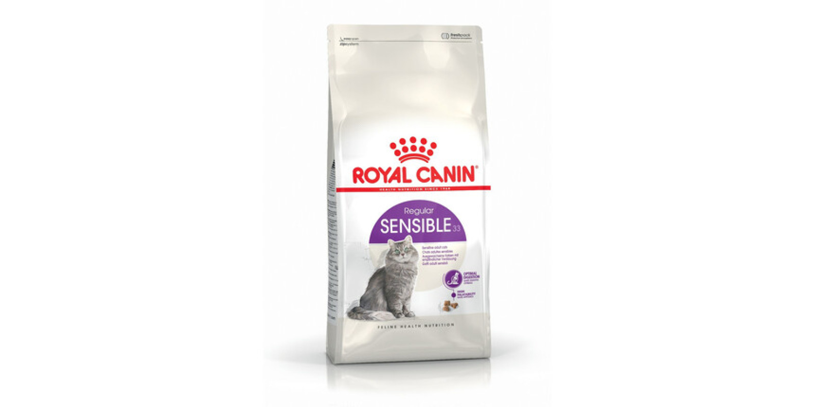 Сухий корм для котів Royal Canin Sensible 33 4 кг + наповнювач 5л