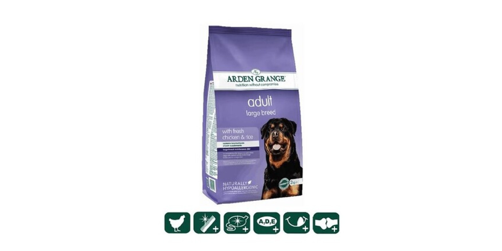 Сухий корм для собак Arden Grange Adult Large Breed Fresh Chicken & Rice