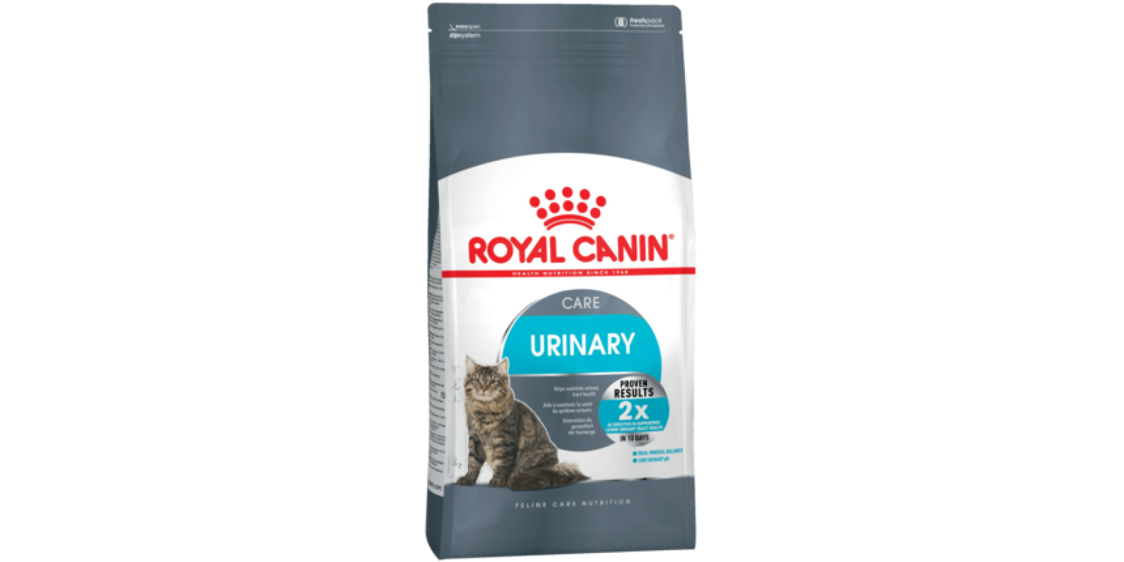 Лечебный сухой корм для котов Royal Canin Urinary Care 4 кг + наполнитель 5л