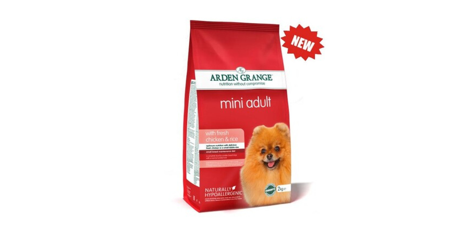 Сухой корм для собак Arden Grange Mini Adult With Fresh Chicken & Rice