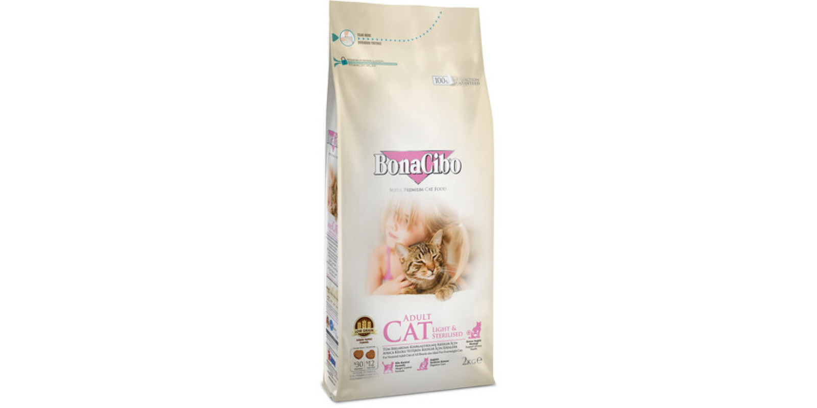 Сухой корм для кошек BonaCibo Cat Adult Light & Sterilised