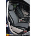  чехлы на сиденья geely - mk cross 2006-2014 черные с черной вставкой серия am-l (без декоративной строчки)- эко кожа - автомания автотранспорт и автотовары 27505 3