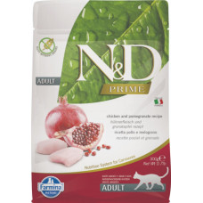 N&D PRIME сухой корм для кошек, с курицей и гранатом, 300г