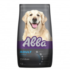 Premium Adult Large корм для собак великих порід старше 1 року, з куркою, 12 кг