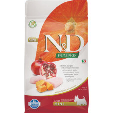 N&D PUMPKIN сухий корм для собак дрібних порід, з куркою, гарбузом та гранатом, 800г